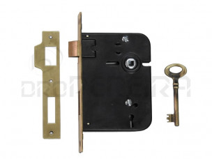 FECHADURA GOFIL 716x65 QUADRA 6mm OXID. FRANCES