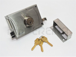 FECHADURA RODES 2963 INOX  12-ESQUERDA