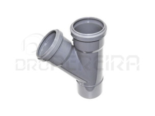 FORQUILHA PVC DIN 45º 90mm