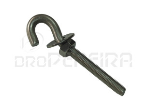 GANCHO ROSCADO M10x75mm INOX