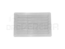 GRELHA VENTILAÇAO PLASTICO 27x18Cm CINZA