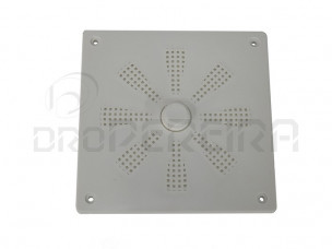 GRELHA VENTILAÇAO PLASTICO C/REGULADOR REG. 15x15Cm BRANCO