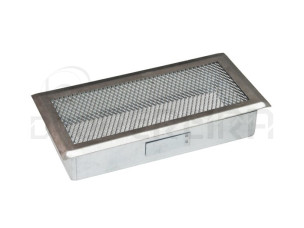 GRELHA VENTILAÇAO RECUPERADOR CALOR 25x10 INOX