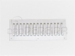 GRELHA VENTILAÇAO ALUMINIO 20x7.5Cm