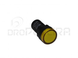 INDICADOR LED AD56-22 230V AC 22mm AMBAR
