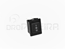 INTERRUPTOR PRESSAO ON-OFF-ON 16A 250V PRETO