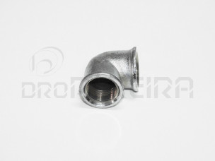 JOELHO LATAO CROMADO F/F 3/8