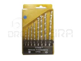 JOGO BROCAS DIAMANTE ( 8 PCS )