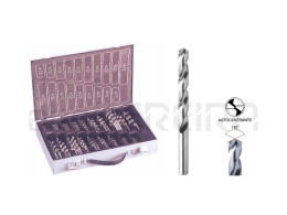 JOGO BROCAS HSS RETIFICADAS 1-10mm 170PEÇAS MACFER