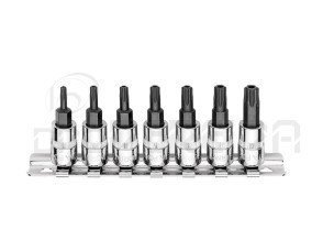 JOGO CHAVES CAIXA TORX 1/4