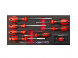 JOGO CHAVES FENDA/PH C-PLUS+CONJUNTO BITS  39 PEÇAS F99-E3901 CETA FORM
