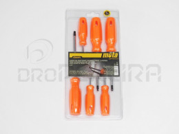 JOGO CHAVES TORX 6 PEÇAS MOTA