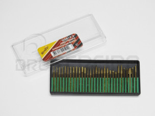 JOGO FRESAS DIAMANTADAS 30 PEÇAS WZ812-3 MACFER