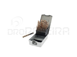 JOGO BROCAS HSS-MULTINOX 1-13mm 25PÇS MACFER