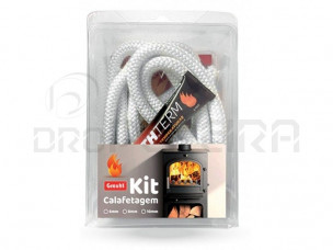 KIT CORDAO FIBRA DE VIDRO 10mm 2.5m + COLA GROUHT