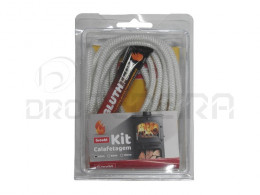 KIT CORDAO FIBRA DE VIDRO 6mm 2.5m + COLA GROUHT