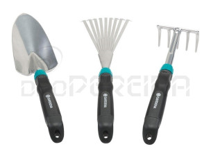 KIT FERRAMENTAS JARDIM 3PÇS 8964-30 GARDENA