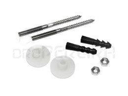 KIT PARAFUSOS FIXAÇAO LAVATORIO INOX