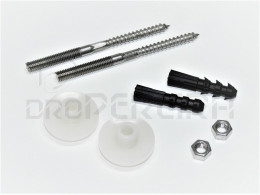 KIT PARAFUSOS FIXAÇAO LAVATORIO INOX