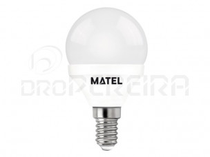 LAMPADA LED G45 E14 8W BRANCA MATEL