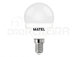 LAMPADA LED G45 E14 6W BRANCA MATEL