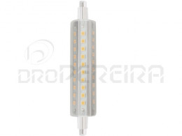 LAMPADA LED R7S 360º 118mm 12W BRANCA MATEL