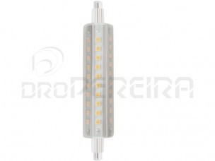 LAMPADA LED R7S 360º 118mm 12W BRANCA MATEL