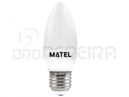 LAMPADA LED CHAMA E27 5W BRANCA MATEL