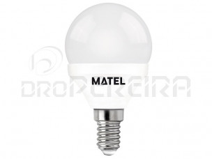 LAMPADA LED G45 E14 5W BRANCA MATEL