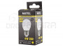 LAMPADA LED G45 E27 4W AMARELA MATEL