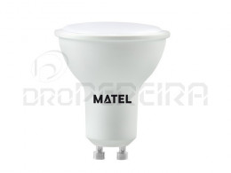 LAMPADA LED GU10 3W AMARELA MATEL