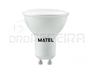 LAMPADA LED GU10 10W AMARELA MATEL