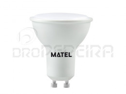 LAMPADA LED GU10 5W AMARELA MATEL