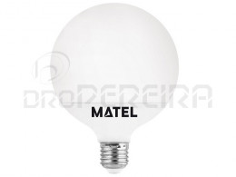 LAMPADA LED GLOBO E27 G95 15W BRANCA MATEL
