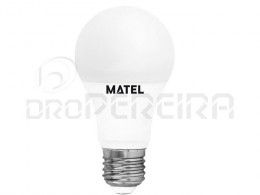 LAMPADA LED NORMAL E27 8W AMARELA MATEL