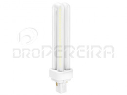 LAMPADA LED PLC 2 PINOS - G24 - 9W - BRANCA - MATEL