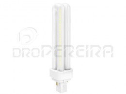 LAMPADA LED PLC 2 PINOS - G24 - 9W - NEUTRA - MATEL