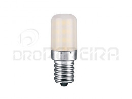 LAMPADA LED SILICONE TUBULAR E14 3W BRANCA  EDM