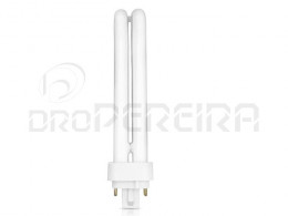 LAMPADA PLC 2 PINOS - G24 - 13W - AMARELA - MATEL