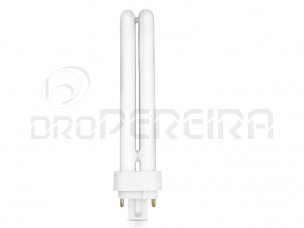 LAMPADA PLC 2 PINOS - G24 - 13W - AMARELA - MATEL