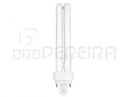 LAMPADA PLC 2 PINOS - G24 - 18W - AMARELA - MATEL