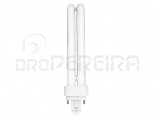 LAMPADA PLC 2 PINOS - G24 - 18W - AMARELA - MATEL