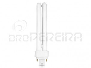 LAMPADA PLC 2 PINOS - G24 - 18W - BRANCA MATEL