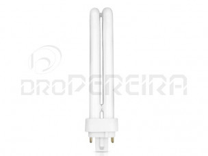 LAMPADA PLC 2 PINOS - G24 - 26W - AMARELA - MATEL