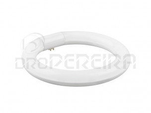 LAMPADA TUBULAR CIRCULAR T9 LED 20W BRANCA