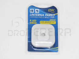 LANTERNA LED P/PAREDE C/SENSOR 36097 EDM