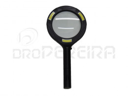 LUPA DE MAO (3x) C/3 LEDS COM 250Lm