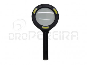 LUPA DE MAO (3x) C/3 LEDS COM 250Lm