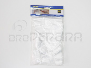 LUVAS PLASTICAS DESCARTAVEIS 50Un. KINZO
