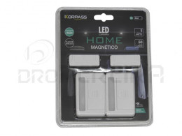 LUZ LED P/ARMÁRIO C/MAGNÉTICO 27676 KORPASS (2Un.)